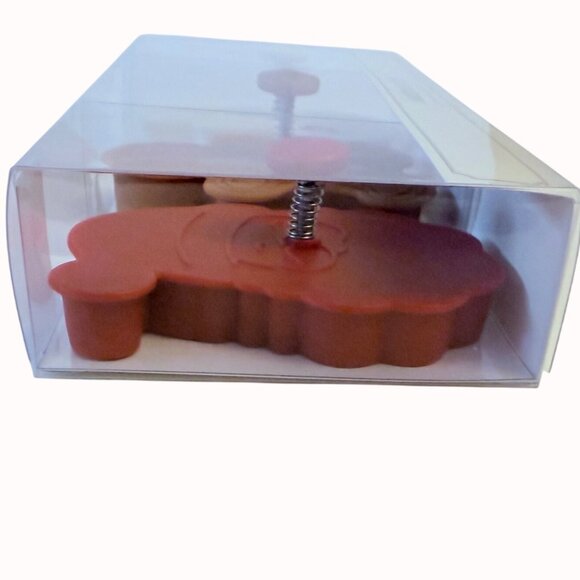 Southern Living Christmas Cookie Stamps Set of 3 Cutters Santa Snowman Gingerbre - Picture 4 of 8